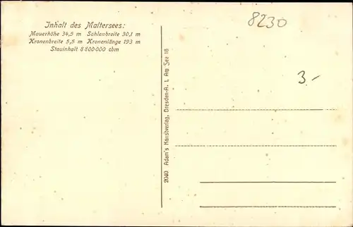 Ak Paulsdorf Dippoldiswalde im Osterzgebirge, Maltersee, Gasthof Seeblick, Brücke