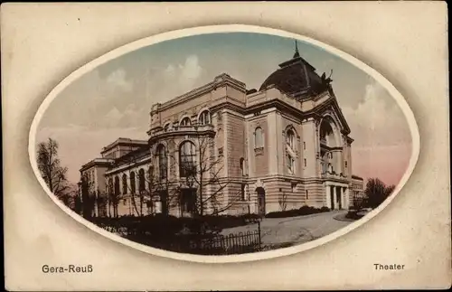 Passepartout Ak Gera in Thüringen, Theater