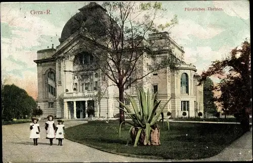 Ak Gera in Thüringen, Fürstliches Theater