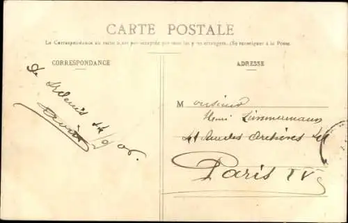 Ak Villers Hélon Aisne, Le Chateau