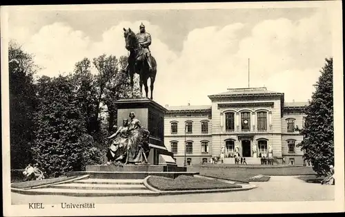 Ak Kiel, Universität, Denkmal