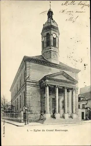 Ak Paris XIV, Kirche von Montrouge