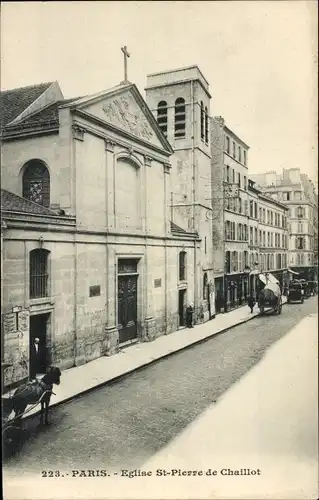 Ak Paris XVI, Kirche St-Pierre de Chaillot