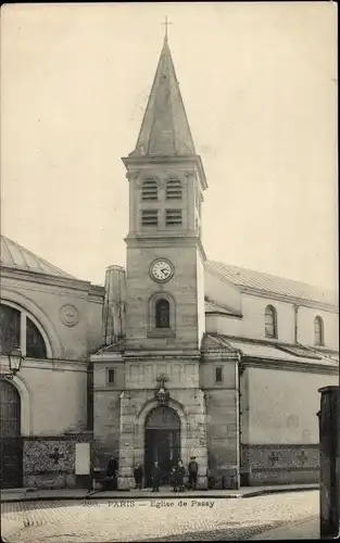 Ak Paris XVI Passy, Kirche