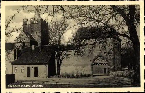 Ak Naumburg an der Saale, Marientor