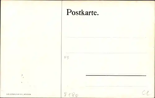 Ak Tegernsee in Oberbayern, Panorama