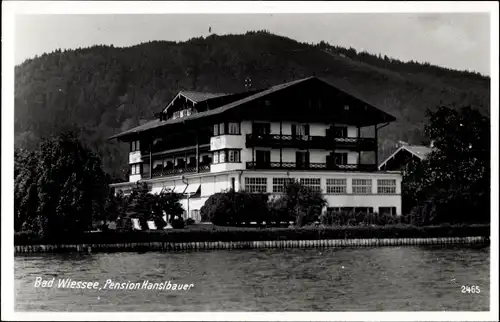 Foto Ak Bad Wiessee inOberbayern, Pension Hanslbauer