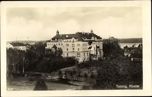 Foto Ak Tutzing am Starnberger See Oberbayern, Kloster