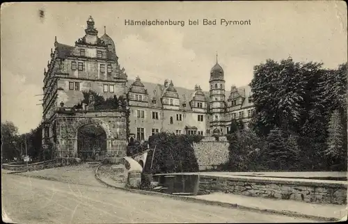 Ak Hämelschenburg Amelgatzen Emmerthal im Weserbergland, Schloss Hämelschenburg