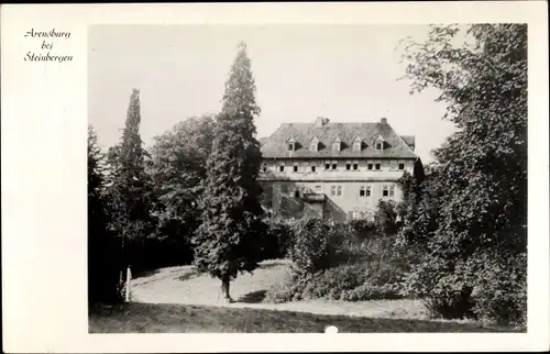 Ak Steinbergen Rinteln in Niedersachsen, Schloss Arensburg