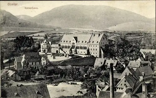 Ak Goslar am Harz, Kaiserhaus, Umgebung