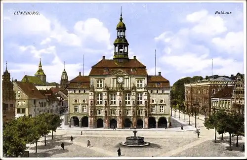 Ak Lüneburg in Niedersachsen, Rathaus