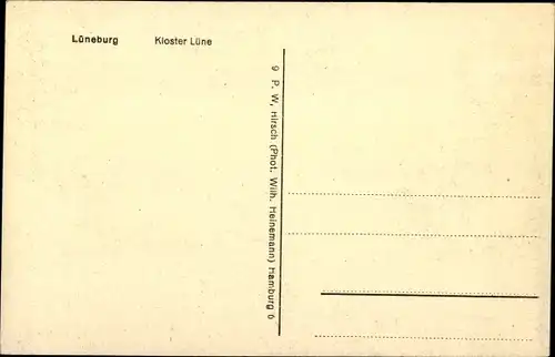 Ak Lüneburg in Niedersachsen, Kloster Lüne, Innenansicht, Gang, Treppe