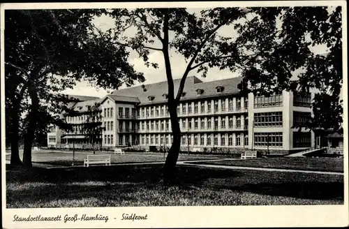 Ak Hamburg Wandsbek, Standartlazarett, Südfront