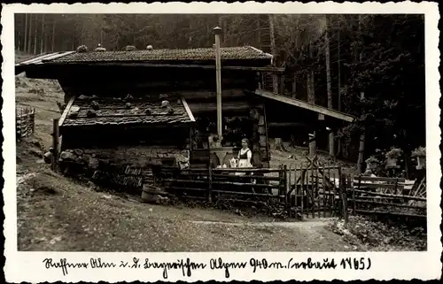 Ak Ruhpolding in Oberbayern, Raffner Alm am Unterberg