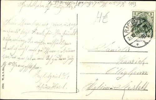 Ak Rastatt im Schwarzwald, Partie an der Murg, Brücke