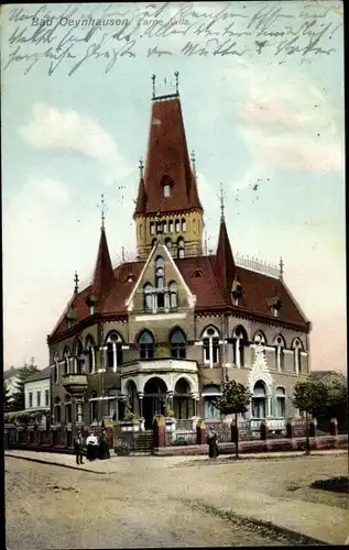 Ak Bad Oeynhausen in Nordrhein Westfalen, Farne Villa