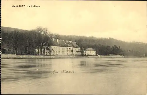 Ak Waulsort Hastière Wallonien Namur, Le Chateau
