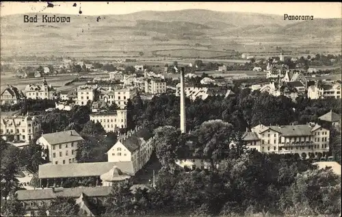 Ak Kudowa Zdrój Bad Kudowa Schlesien, Panorama