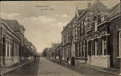 Ak Roosendaal Nordbrabant Niederlande, Van-Gilse-Straße