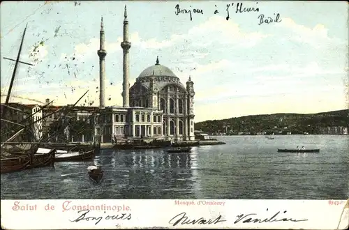 Ak Konstantinopel Istanbul Türkiye, Ortakeuy-Moschee