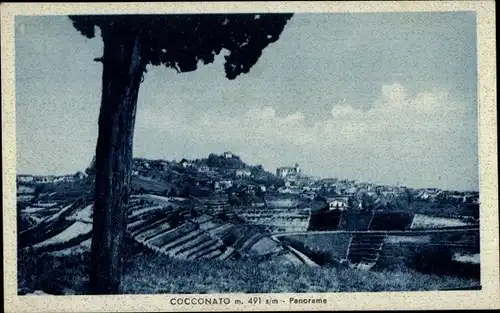 Ak Cocconato Piemonte, Gesamtansicht