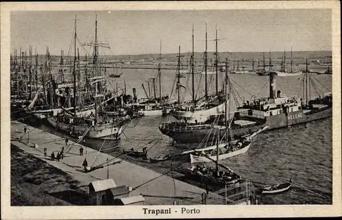 Ak Trapani Sicilia, Hafen, Boote