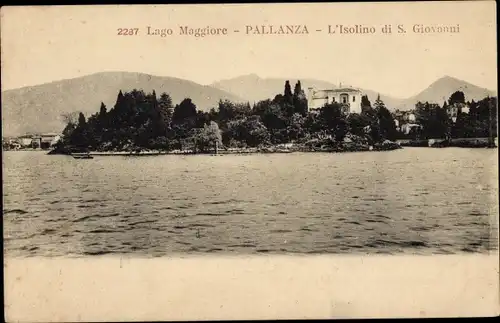 Ak Pallanza Lago Maggiore Piemonte, L'Isolino di S. Giovanni