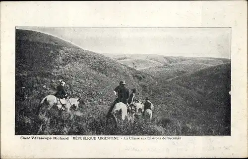 Argentinischer Ak, Jagd rund um Tucuman