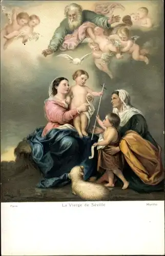 Künstler Ak Murillo, La Vierge de Seville