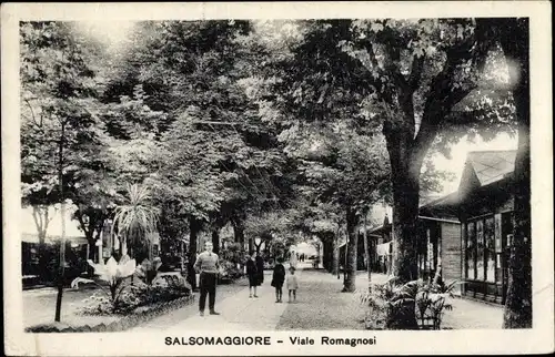 Ak Salsomaggiore Emilia-Romagna, Viale Romagnosi