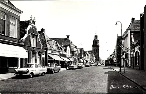 Ak Joure Fryslân Niederlande, Midstraat