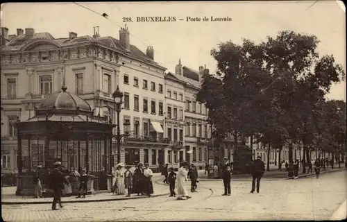 Ak Brüssel Brüssel, Porte de Louvain