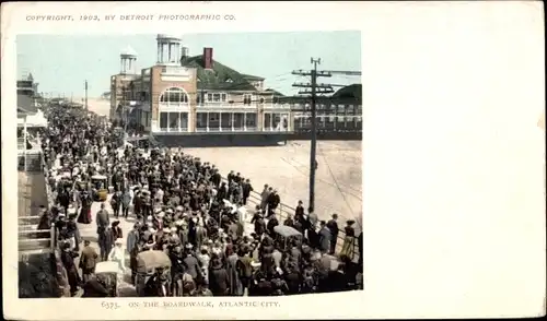 Ak Atlantic City New Jersey USA, Promenade