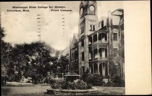 Ak Columbus Mississippi USA, State College für Frauen