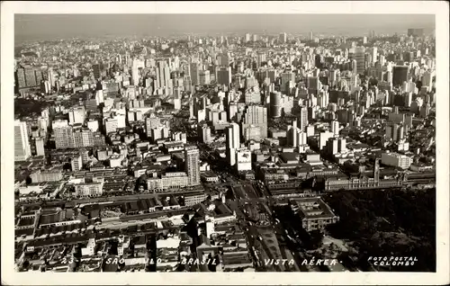 Ak São Paulo Brasilien, Gesamtansicht
