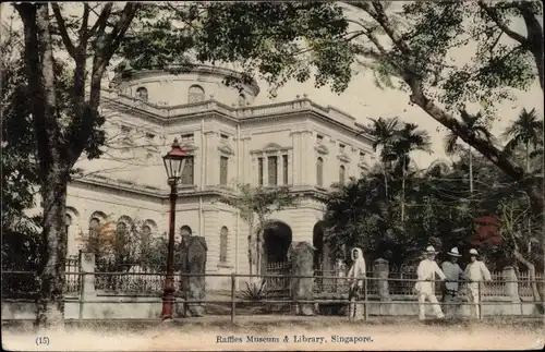 Ak Singapur, Raffles Museum and Library