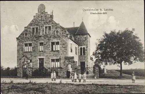 Ak Queichheim Landau in der Pfalz, Elisabethen Stift