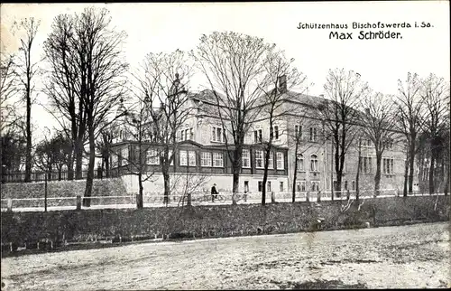 Ak Bischofswerda Sachsen, Schützenhaus, Bes. Max Schröder 