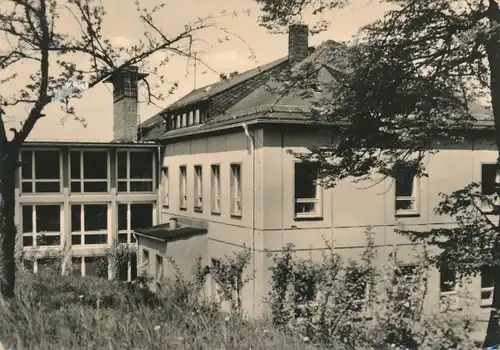 Ak Borstendorf Grünhainichen im Erzgebirge Sachsen, Kulturhaus