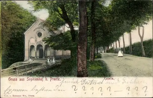 Ak Sophienhof Schellhorn in Schleswig Holstein, Kapelle