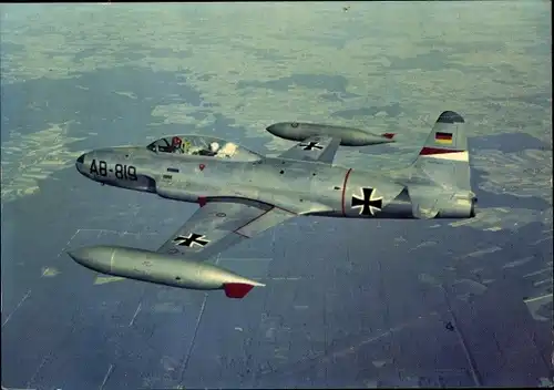 Ak Bundeswehr, Düsentrainer Lockheed T 33