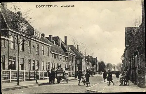 Ak Dordrecht Südholland Niederlande, Wantijstraat