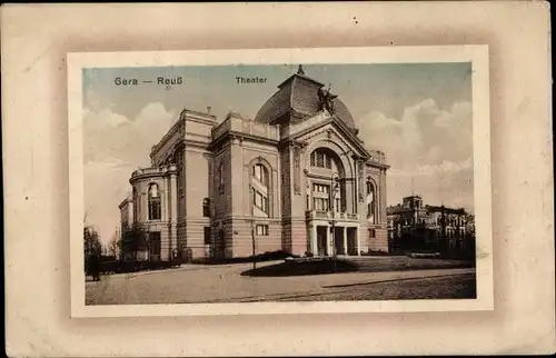 Passepartout Ak Gera in Thüringen, Theater