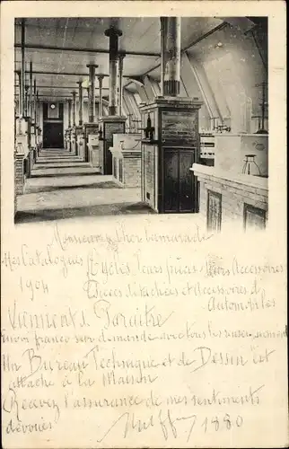 Ak Paris XVI, Avenue de la Grande Armée, Albert Ruffin, Manufakturen