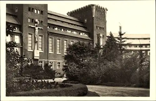 Foto Ak Hiltrup Münster in Westfalen, Partie am Mutterhaus der Missionsschwestern