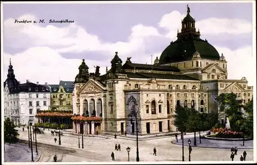 Ak Frankfurt am Main, Schauspielhaus