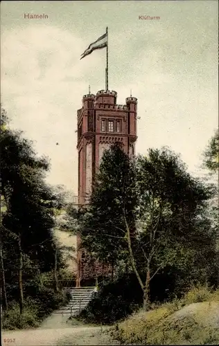 Ak Hameln an der Weser Niedersachsen, Klütturm