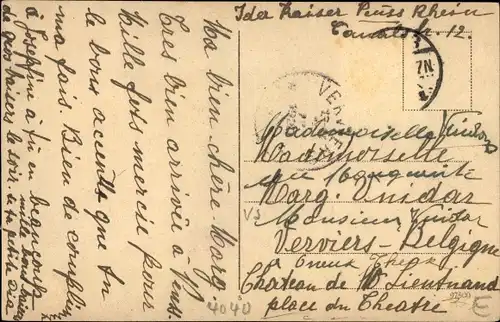 Ak Neuss am Rhein, Promenade, Brunnen