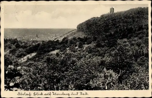 Ak Durlach Karlsruhe in Baden, Turmberg, Panorama